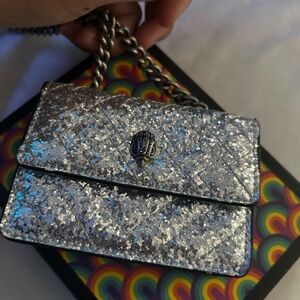 Silver Glitter Women's Bag Kurt Geiger